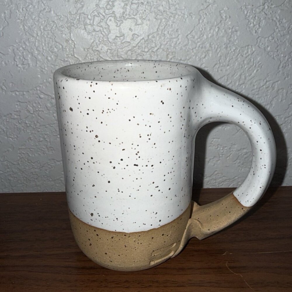 Joe Sink Pottery Mug Brown Speckle Glaze Coffee Tea Art NC Pottery Cup